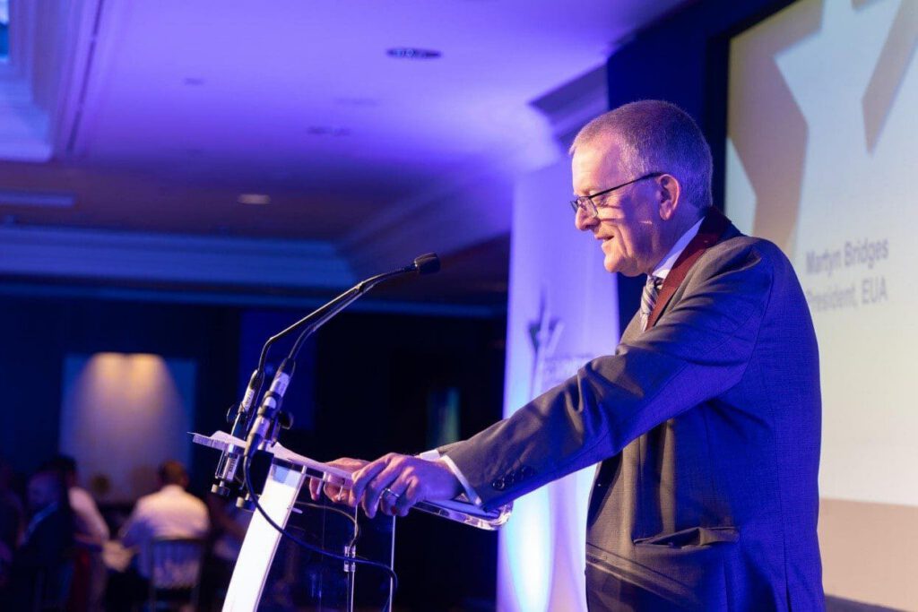 The new EUA president is announced as Martyn Bridges of Worcester Bosch