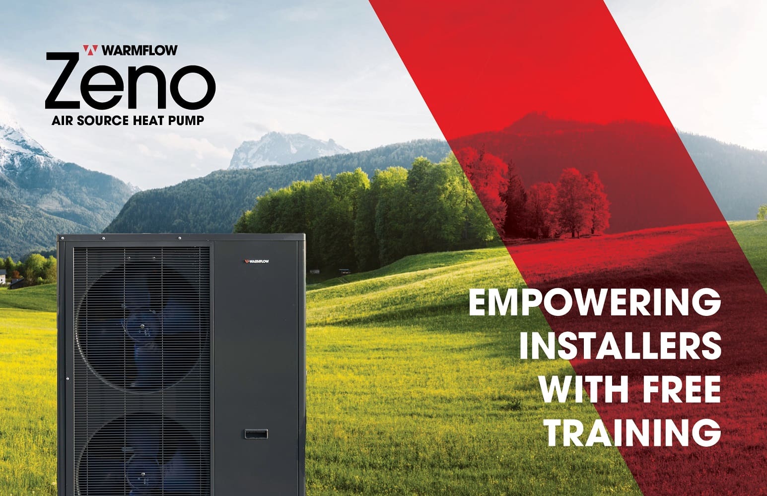 Warmflow extends a helping hand with free air source heat pump training