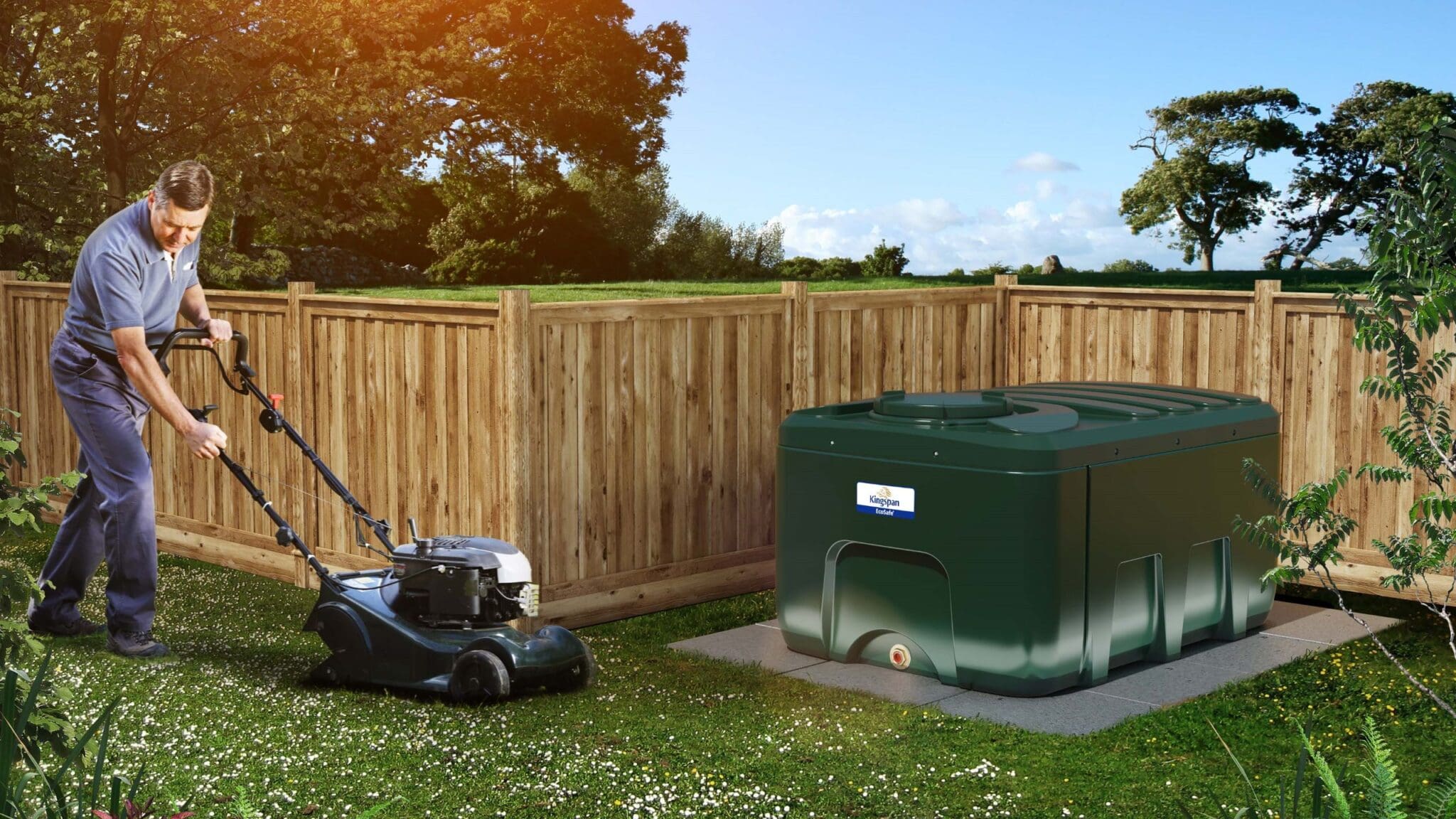 New Kingspan Titan low-profile domestic oil tank