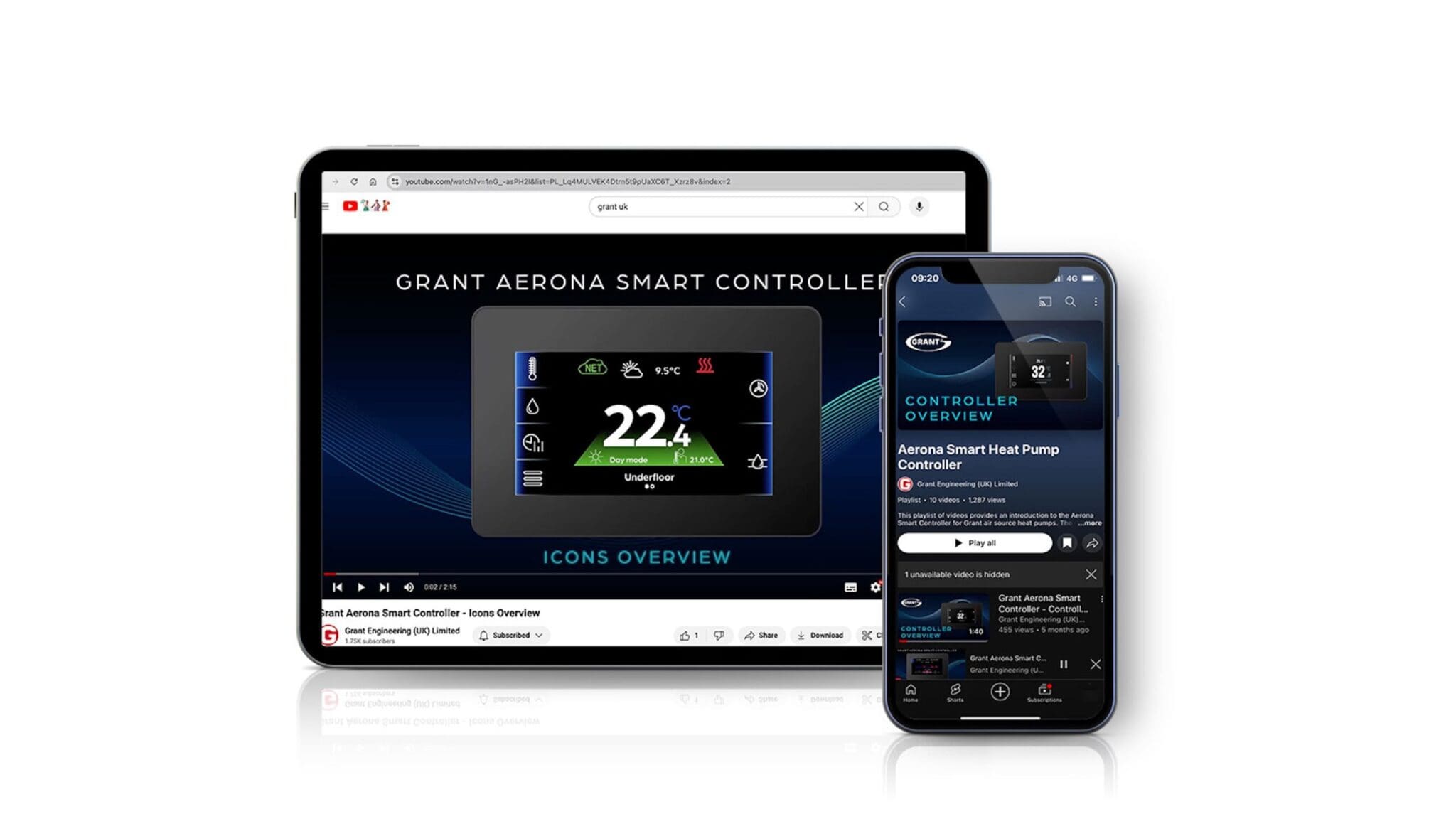 Grant unveils new video content