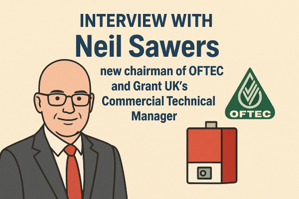 An interview with Neil Sawers, the new OFTEC Chairman and Grant UK’s Commercial Technical Manager