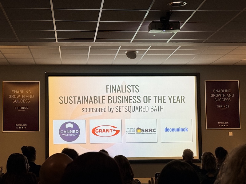 Awards recognise Grant for positivity and sustainability