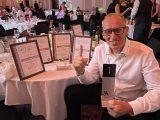 Beeson Plumbing & Heating Ltd director David Beeson, pictured with the company’s haul from the Yorkshire & Humberside Energy Efficiency Awards 2026