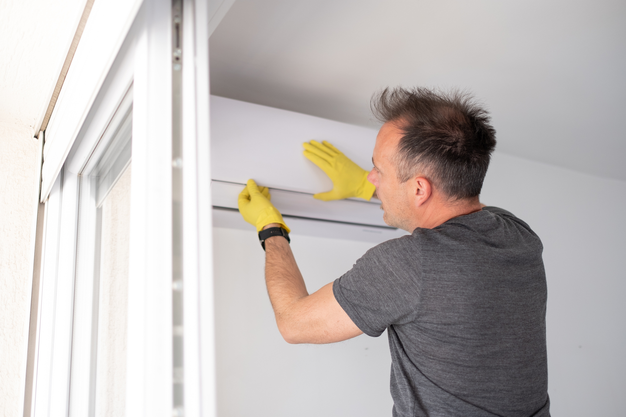 Installing air conditioning