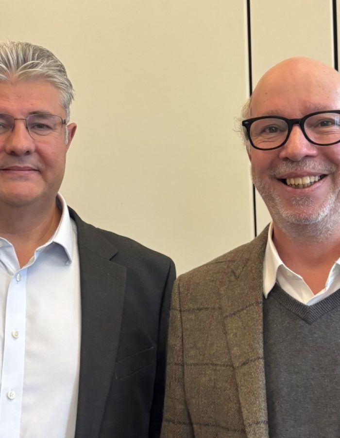 Paul Rose (left) and Malcolm Farrow (right) R